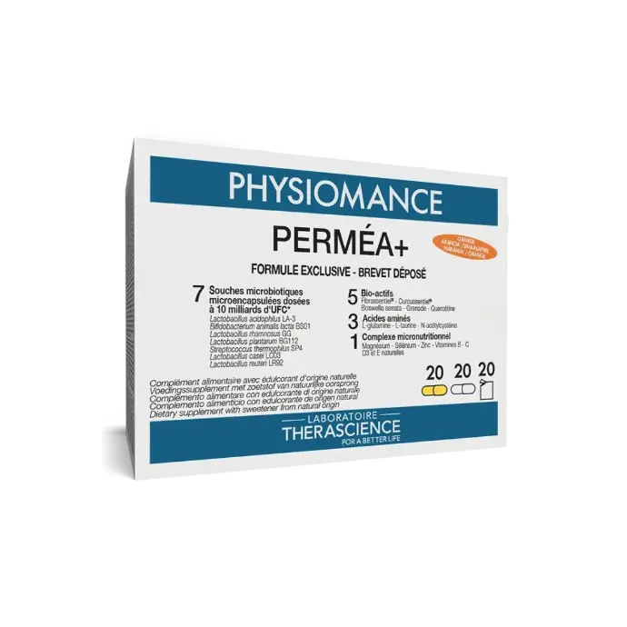 [Therascience] Permea+ avec microbiote (20 sachets+20sachets+20gélules)
