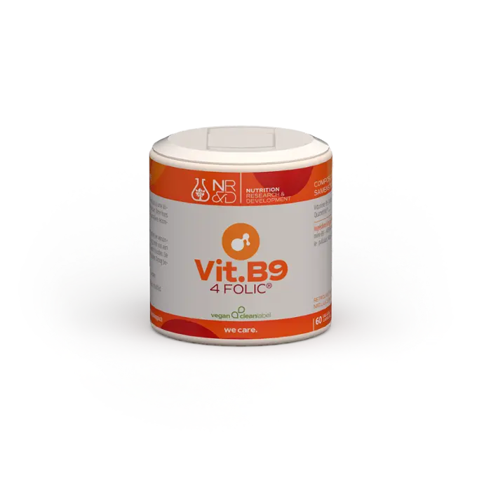 [NutriLogics] Vit B9 4Folic (60 gélules)