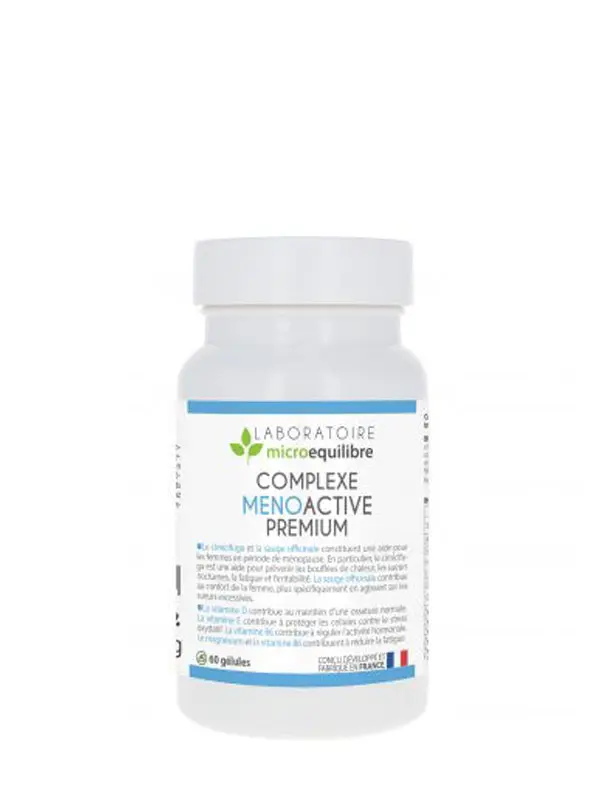 [Micro-Équilibre] Complexe Menoactive Premium (60 gélules)
