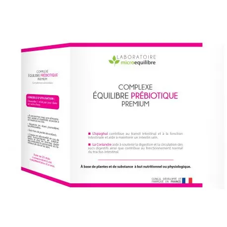 Complexe Équilibre Prébiotique (30 sticks)