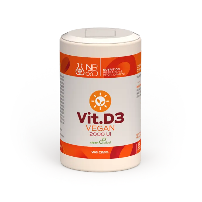 [NutriLogics] Vit D3 Vegan (2000 UI - 180 gélules)