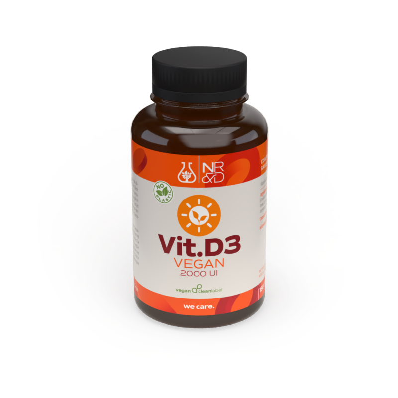 [NutriLogics] Vit D3 Vegan (2000 UI - 180 gélules)