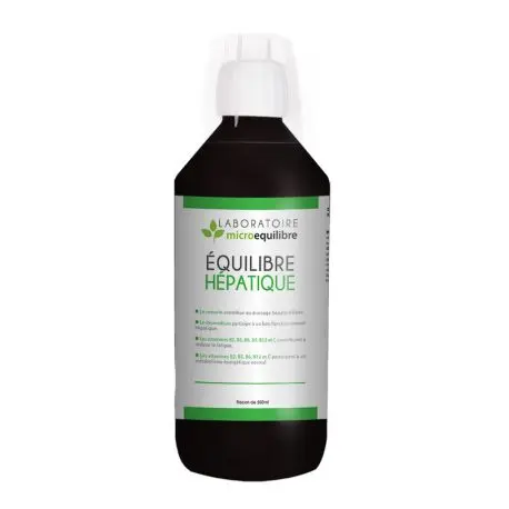 Hépatique Flacon équilibre premium (500ml)