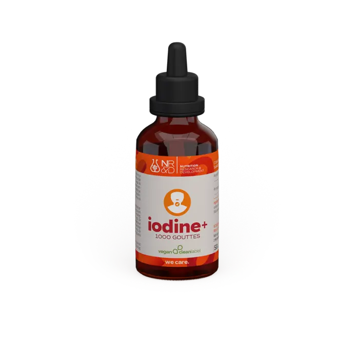 [Nutrilogics] Iodine + (1000 gouttes - 50ml)