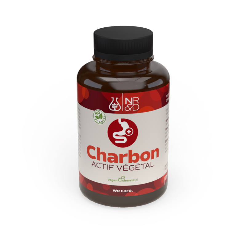 [Nutrilogics] Charbon Végétal actif (200 gélules)