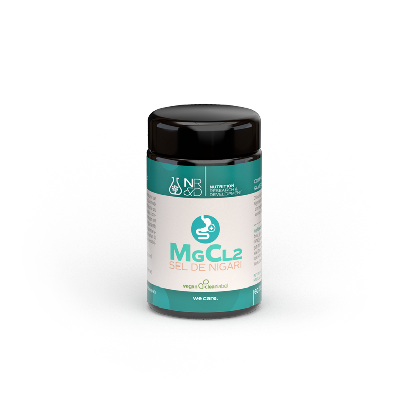 MgCl2 - Sel de Nigari (60 gélules)