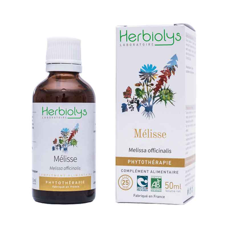 [Herbiolys] Mélisse - Extrait de Plante fraîche Bio (50mL)