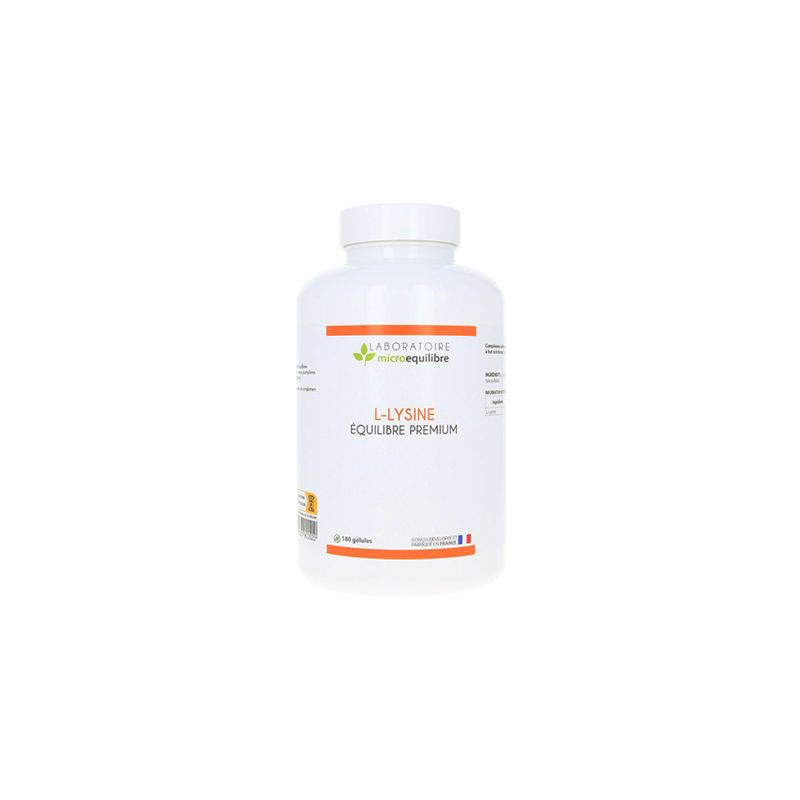 [Micro-Équilibre] L-Lysine Équilibre Premium (180 gélules)