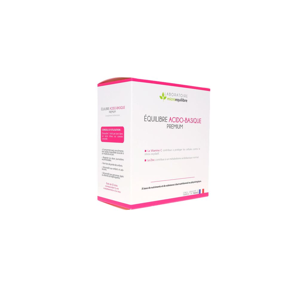 [Micro-Équilibre] Equilibre acido-basique Premium (30 sticks)