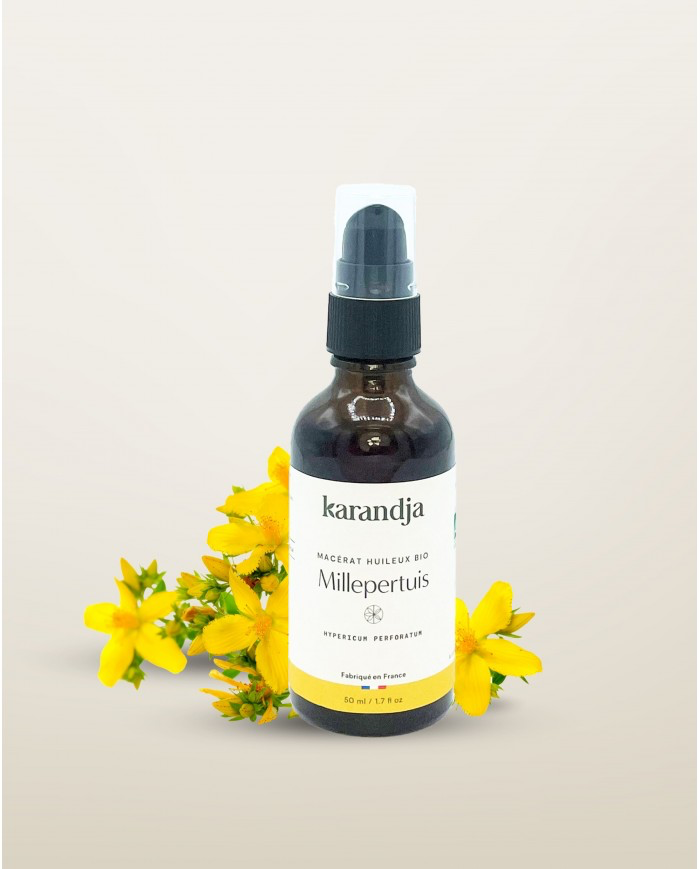 Huile végétale de Millepertuis Bio (Macérât) - 50ml