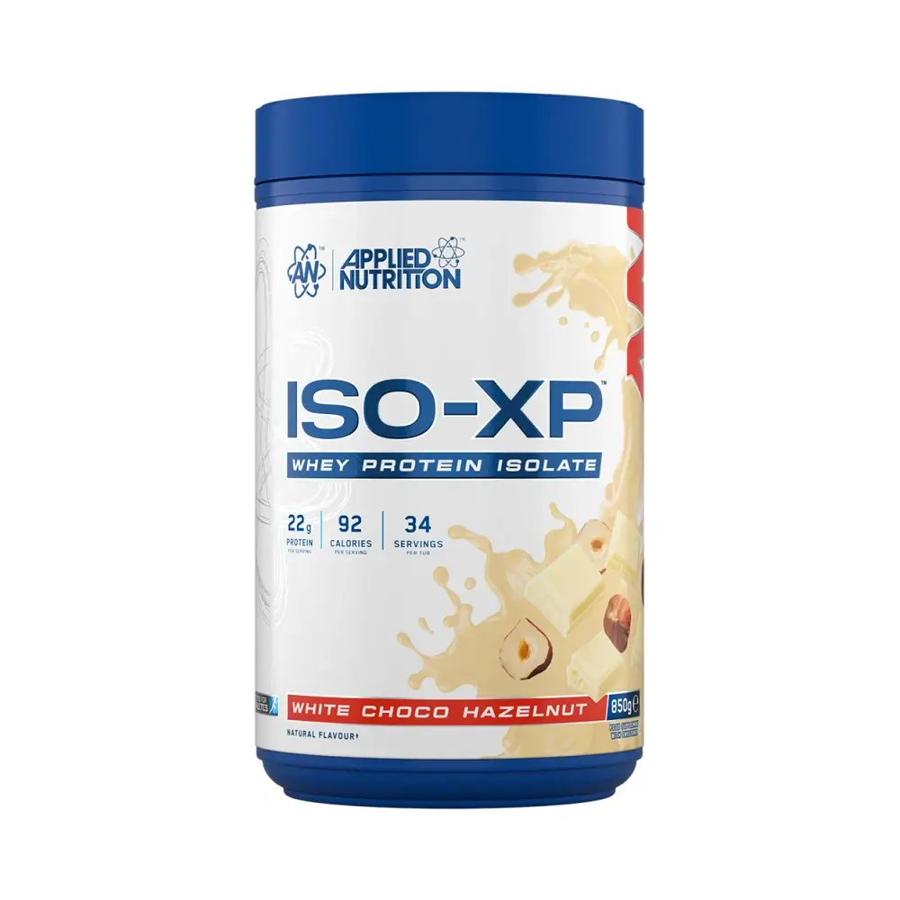 Iso-XP Whey Protein Isolate (850g = 34 portions) Chocolat blanc Noisette